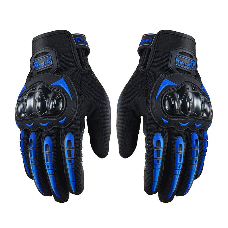 Motocross Gloves with Protective Gear Racing Gloves