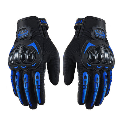 Motocross Gloves with Protective Gear Racing Gloves