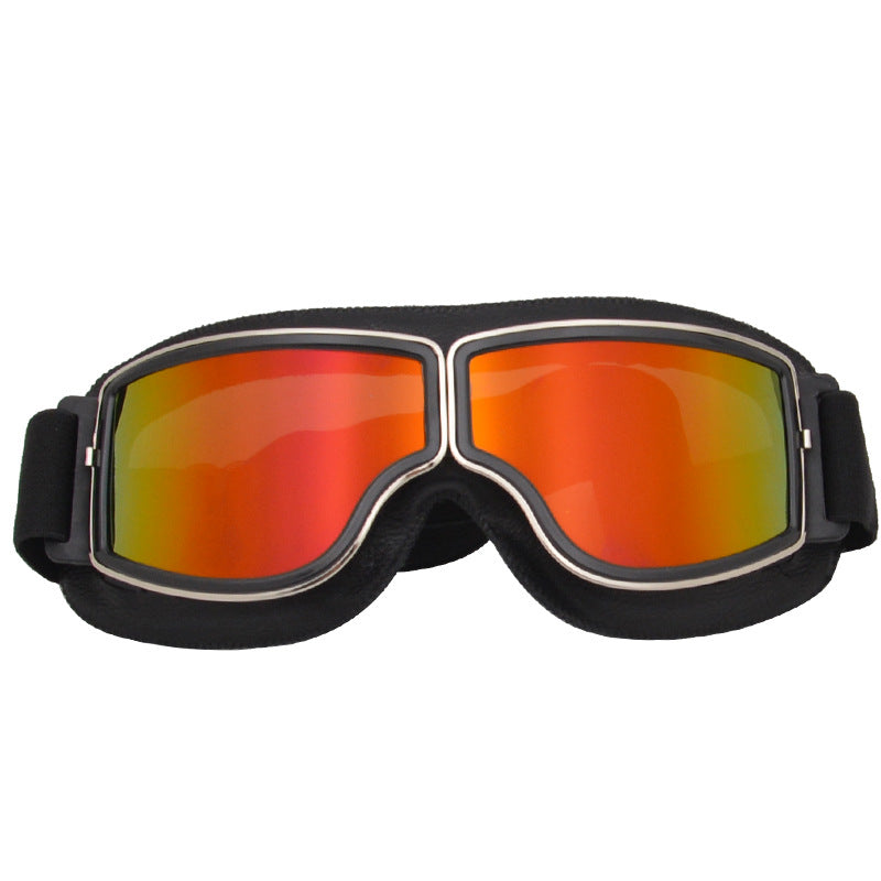 Lunettes de casque de motard vintage