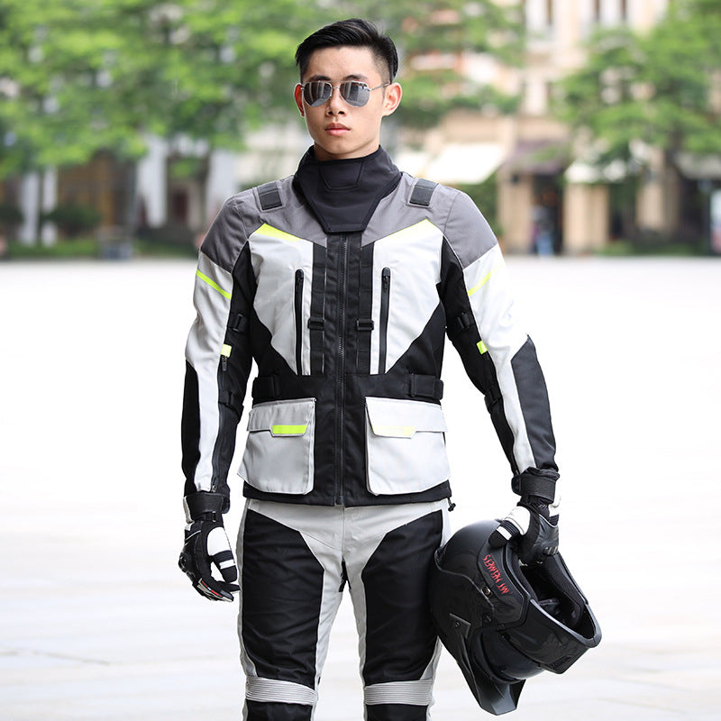 Biker Hyper Motorcycle Armored Jacket All-Season