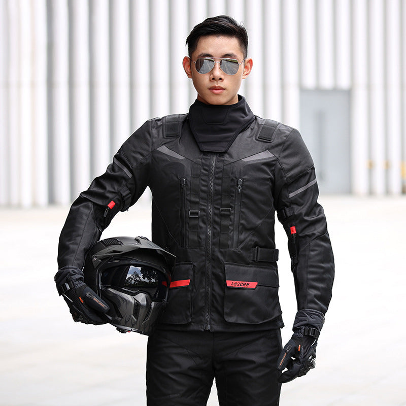 Biker Hyper Motorcycle Armored Jacket All-Season