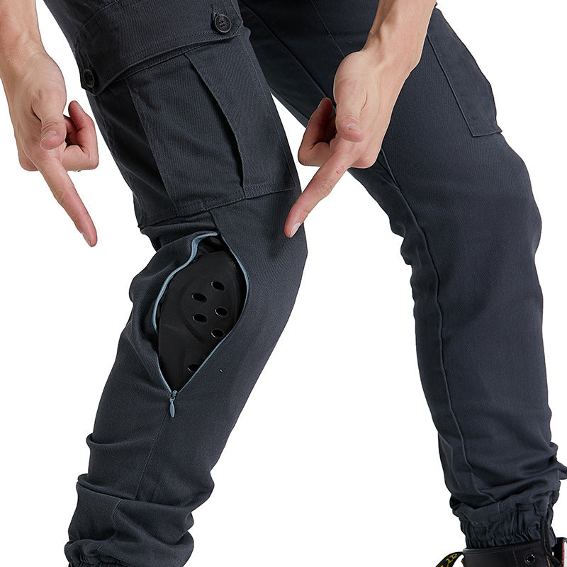 Warm Winter Motorcycle Riding Cargo Pants