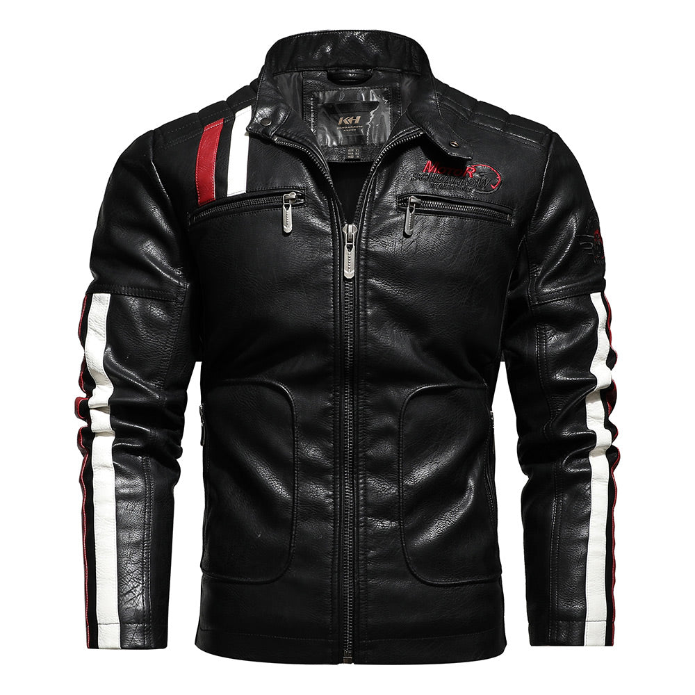 Biker Leather Jacket Motorcycle Riding Jacket