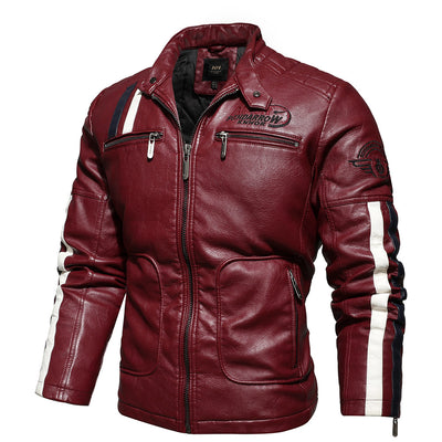 Biker Leather Jacket Motorcycle Riding Jacket