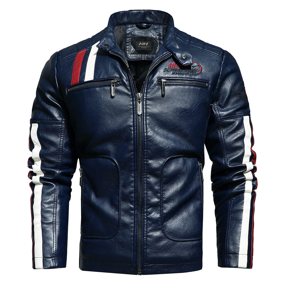 Biker Leather Jacket Motorcycle Riding Jacket