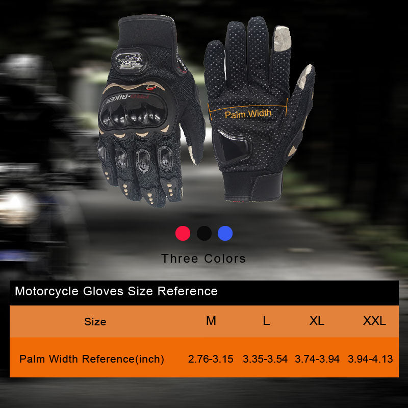 Biker Forward Waterproof Motorcycle Gloves