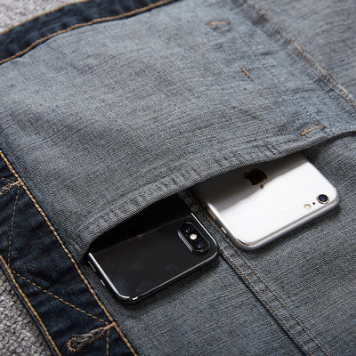 Gilet en jean grande taille pour hommes 经常缺货 下架
