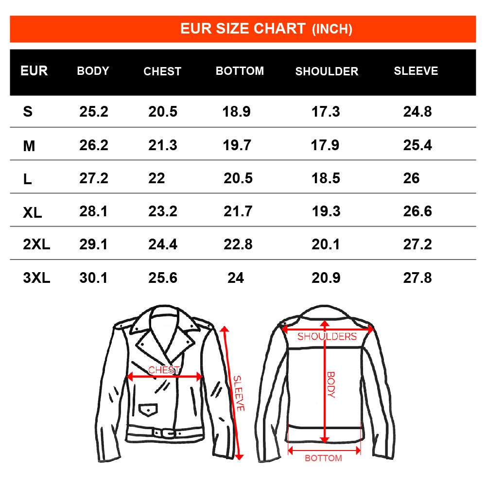 Biker Leather Jacket Motorcycle Riding Jacket - Best Seller