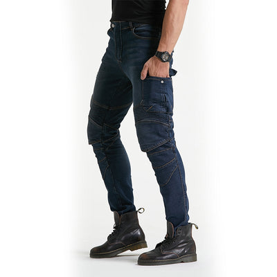 Jean de moto LB1 avec protection de genou et de hanche certifiée CE - Best-seller