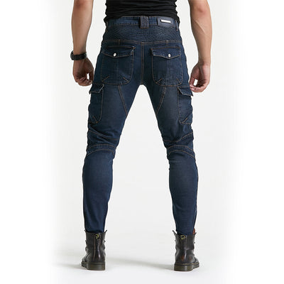 Jean de moto LB1 avec protection de genou et de hanche certifiée CE - Best-seller