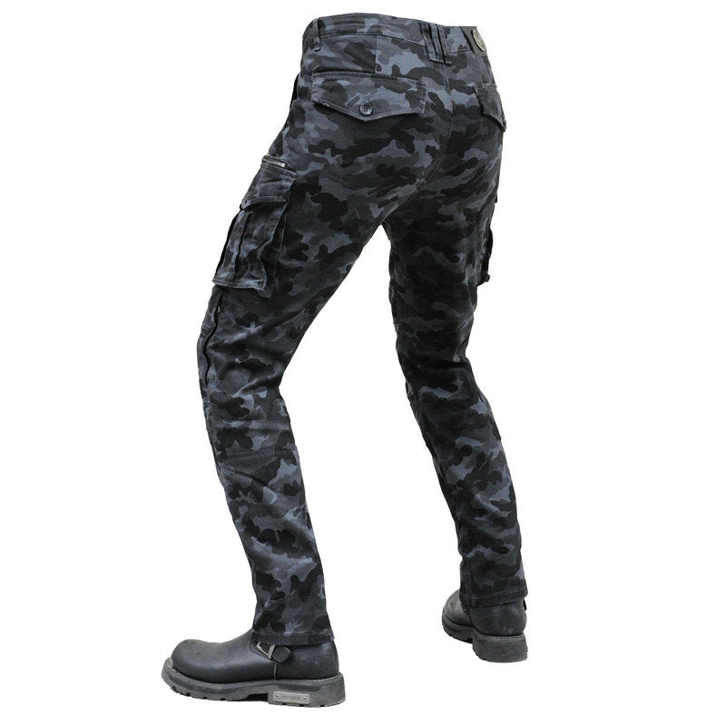 Force 11 Men's Motorcycle Pants with Armor Fit All Seasons