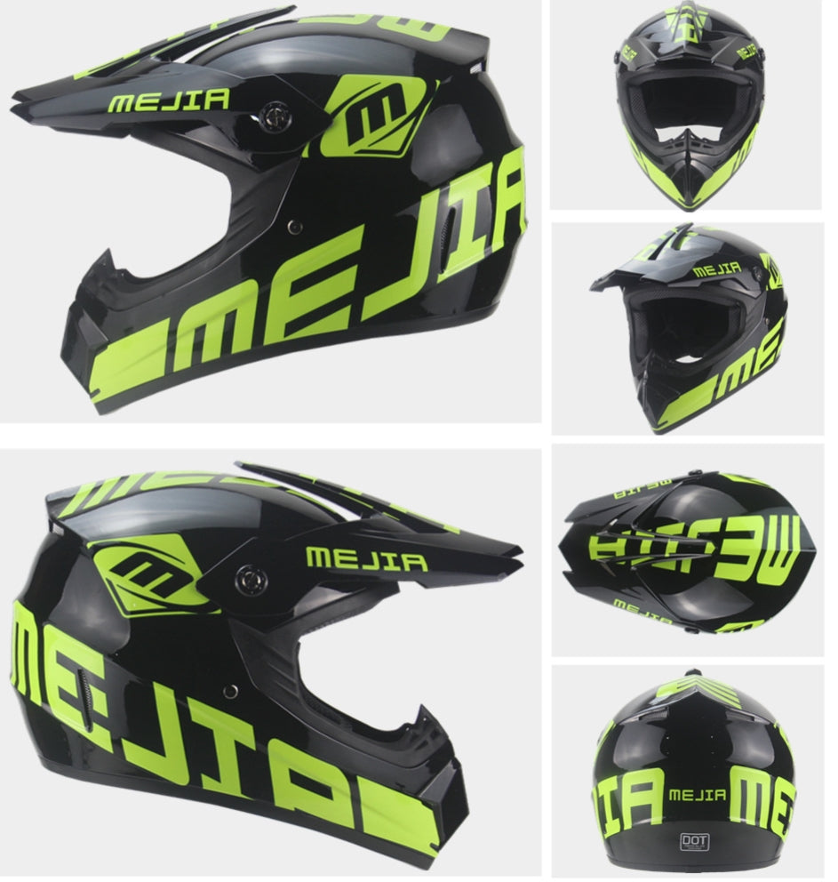 Casque de motocross tout-terrain, casque de course ATV Dirt Bike 