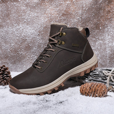 Bottines imperméables d'hiver pour hommes