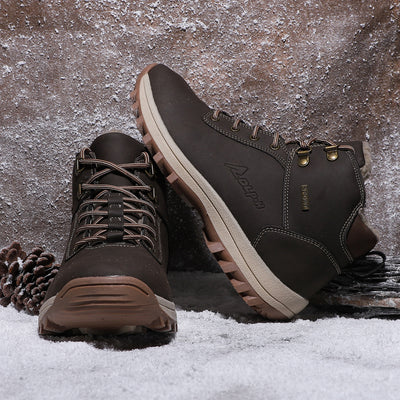 Bottines imperméables d'hiver pour hommes