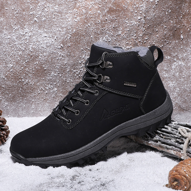 Bottines imperméables d'hiver pour hommes