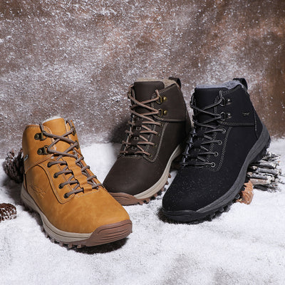 Bottines imperméables d'hiver pour hommes