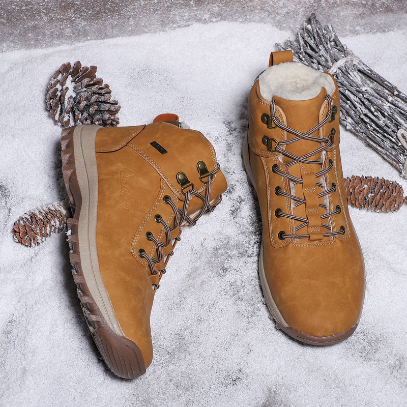 Bottines imperméables d'hiver pour hommes