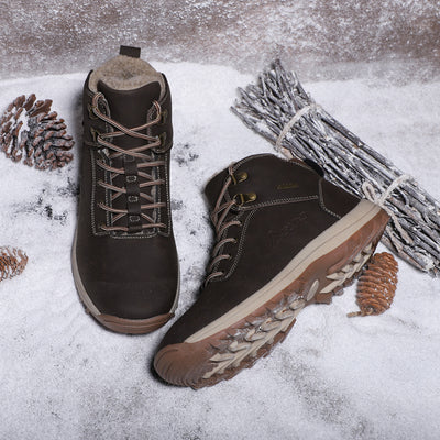 Bottines imperméables d'hiver pour hommes