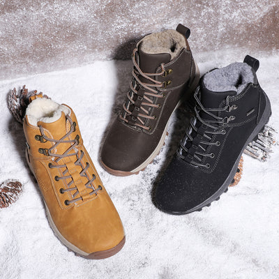 Bottines imperméables d'hiver pour hommes