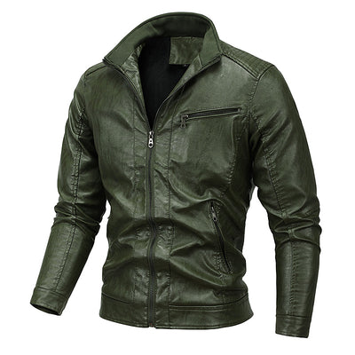 Men's Slim Fit Moto Jacket