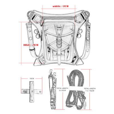 Versatile Rock Riders Holster and Hip Bag