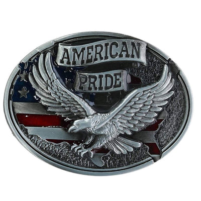 Soaring Eagle American Pride Belt Buckle