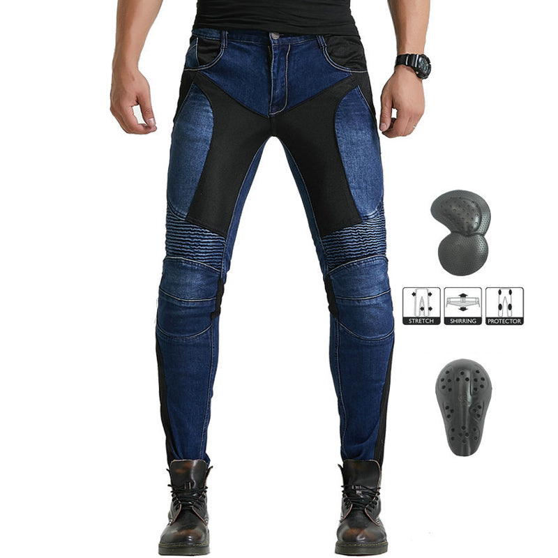 Furious 114 Summer Riding Jeans With Protection Gear