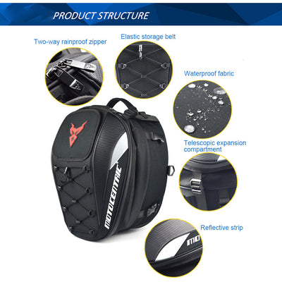 Waterproof Motorcycle Backseat Bag