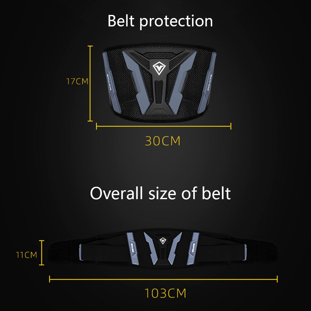 Protecteur de ceinture rénale pour moto