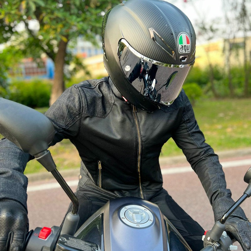 Veste blindée CE en maille de moto