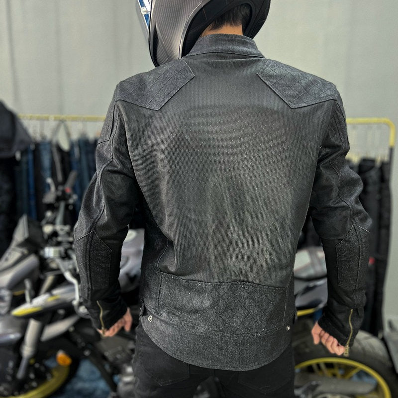 Veste blindée CE en maille de moto