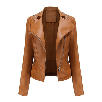 Women's Rivet Biker Jacket