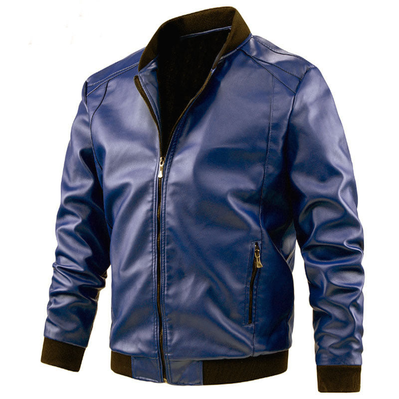 Veste de moto en similicuir