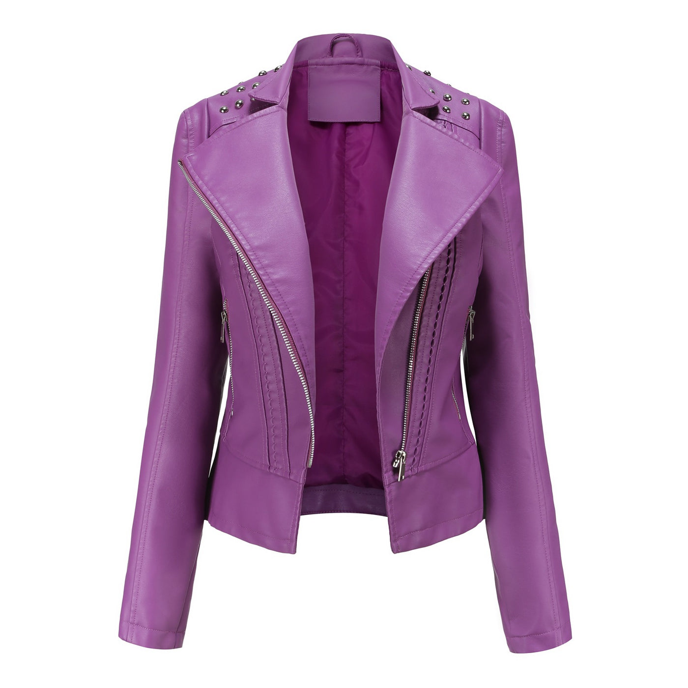 Women's Rivet Biker Jacket