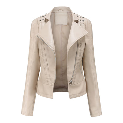 Women's Rivet Biker Jacket