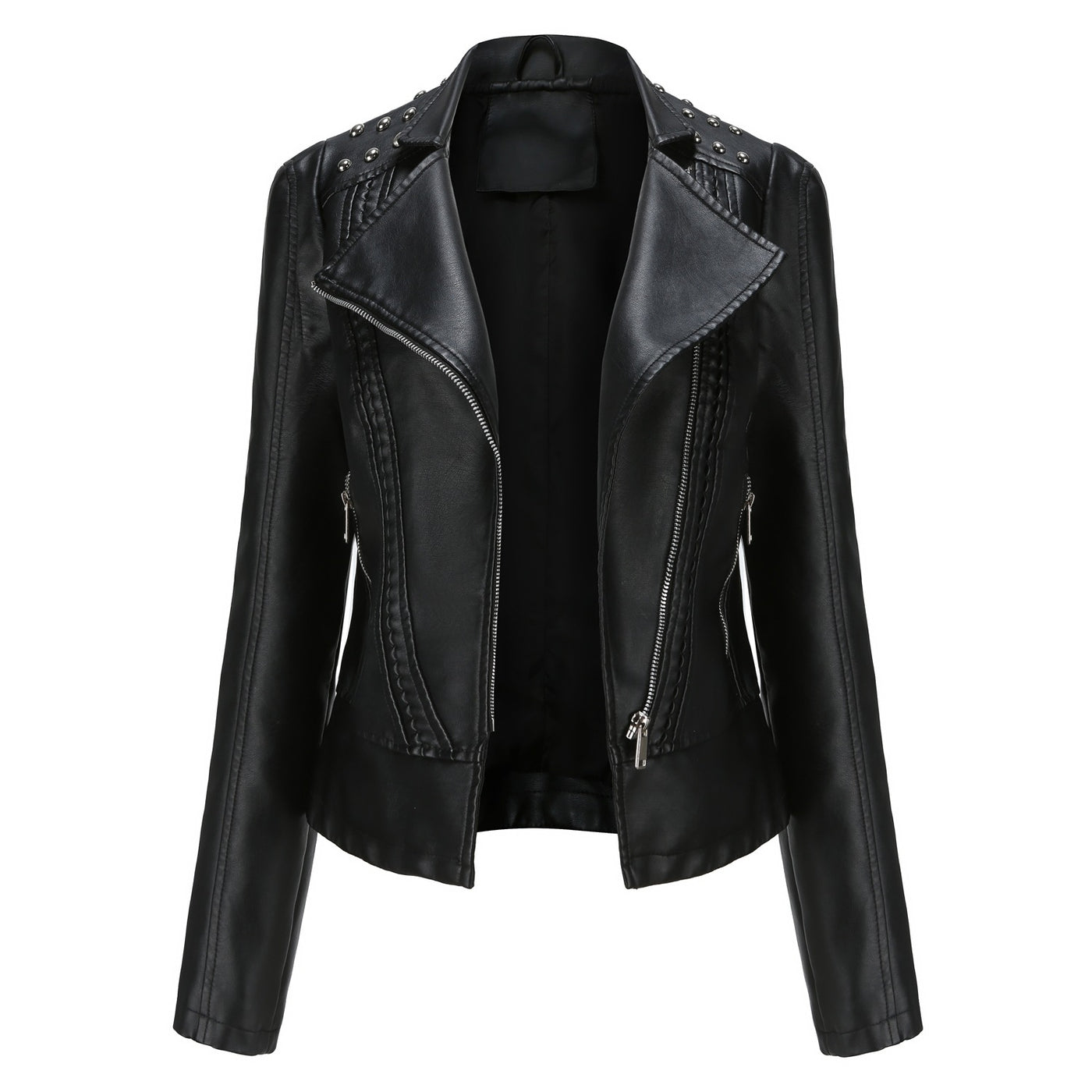 Women's Rivet Biker Jacket