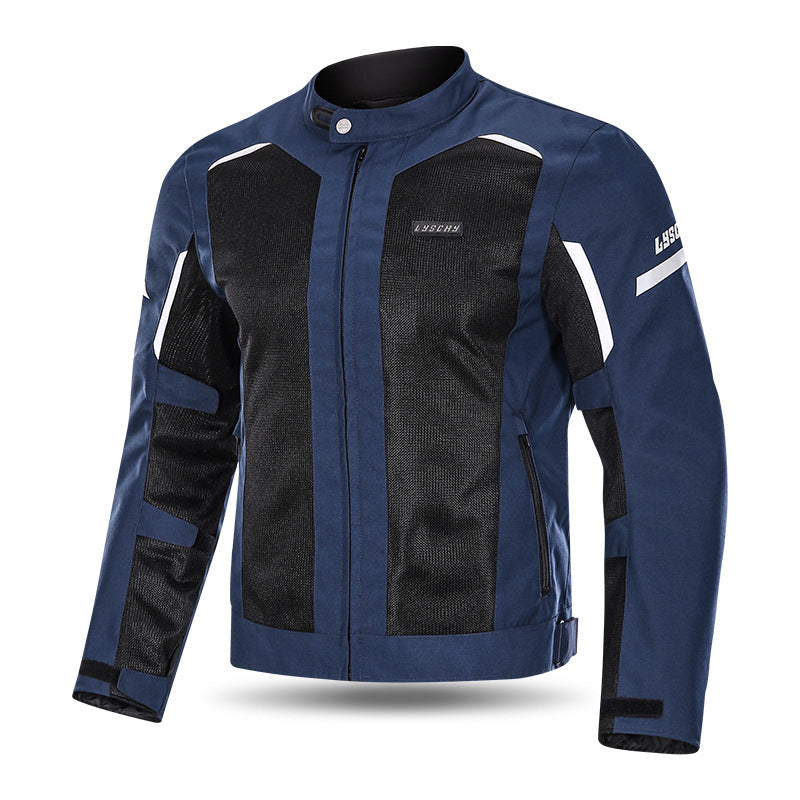 Men's Motorcycle Mesh Protective Jacket