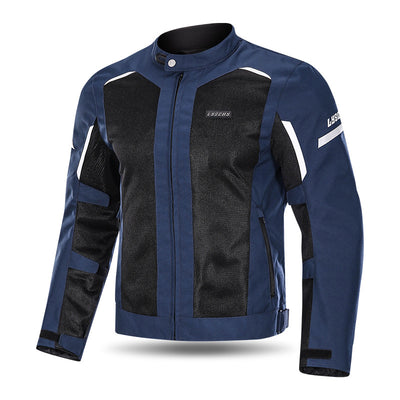 Veste de protection en maille pour moto pour hommes