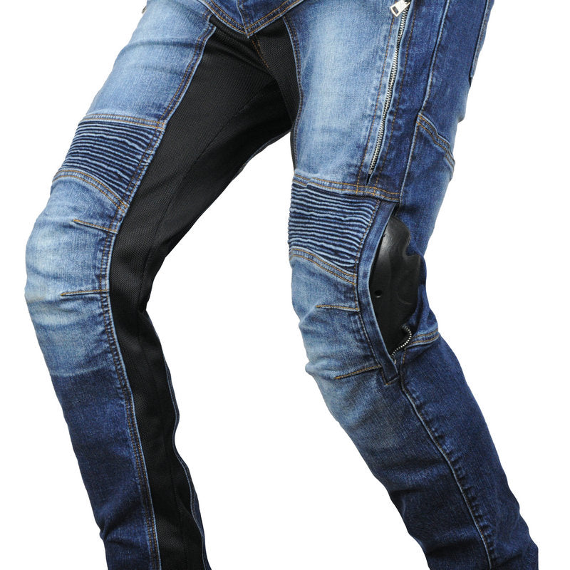 K-1 High Waist Kevlar Summer Jeans With Protection Gear