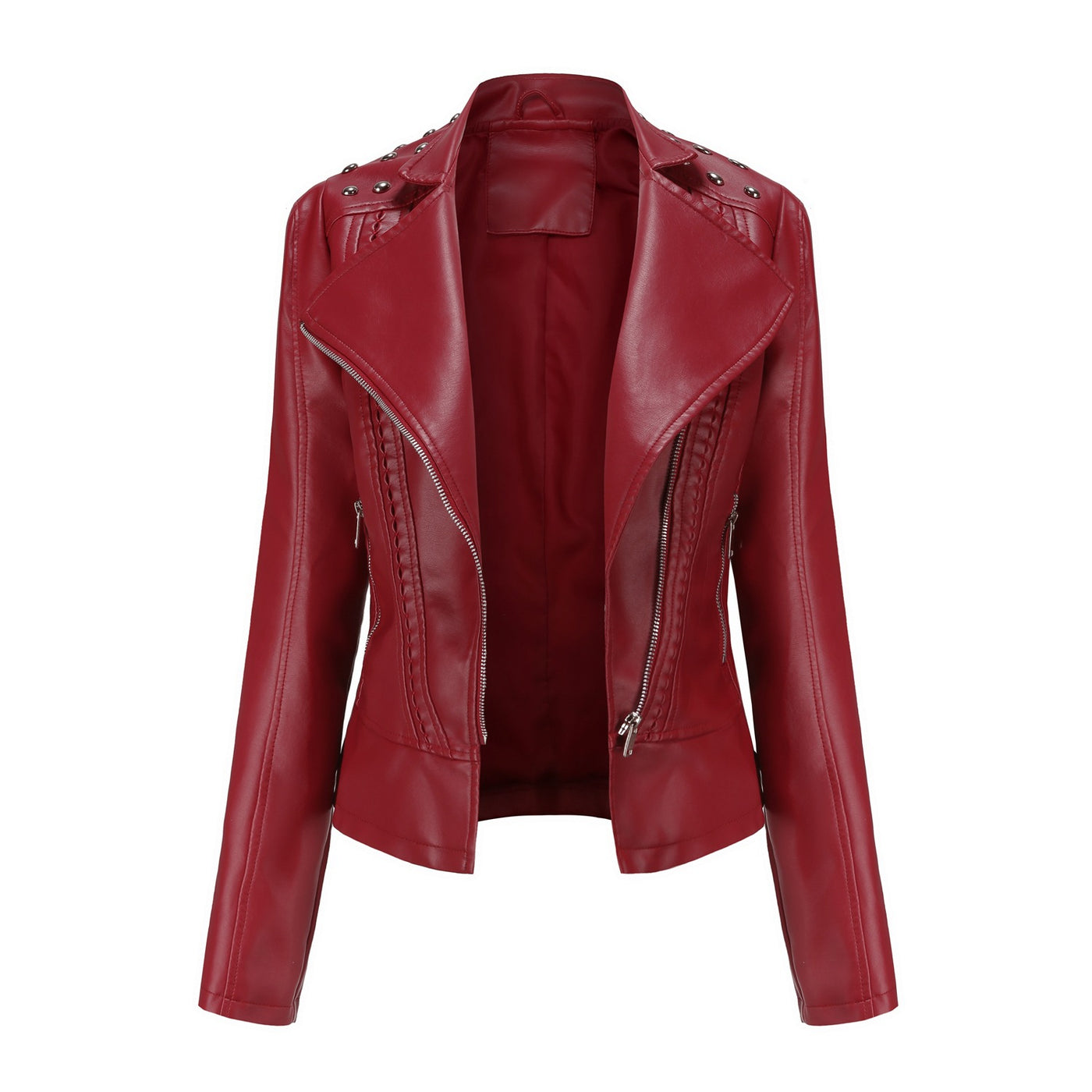 Women's Rivet Biker Jacket