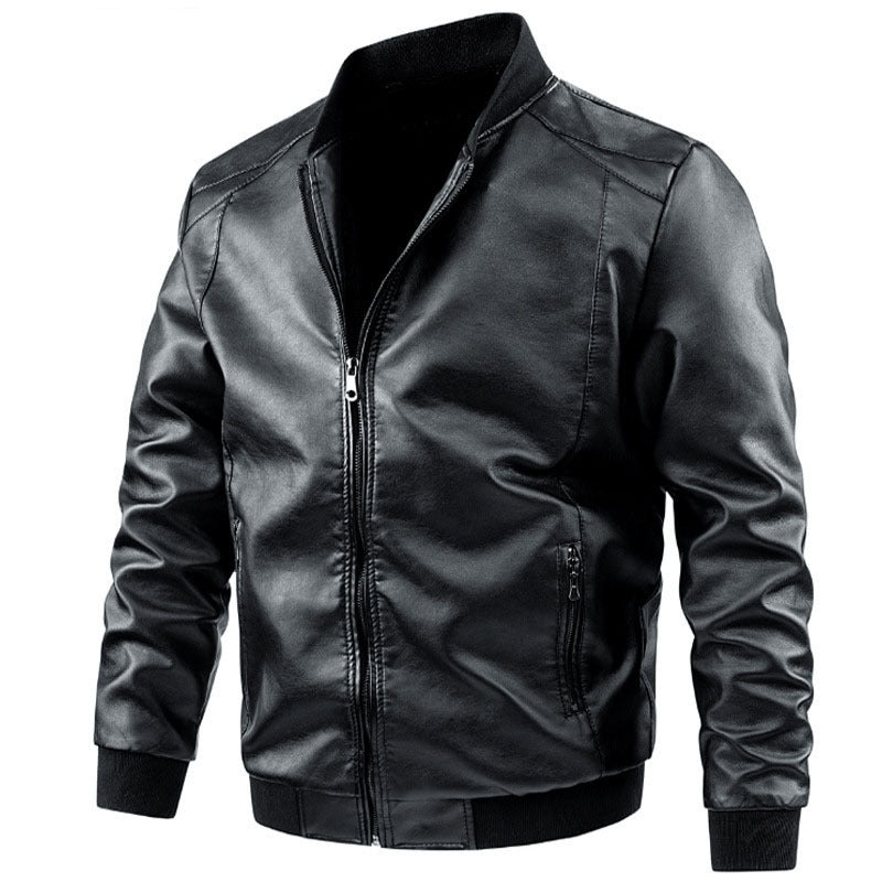 Veste de moto en similicuir