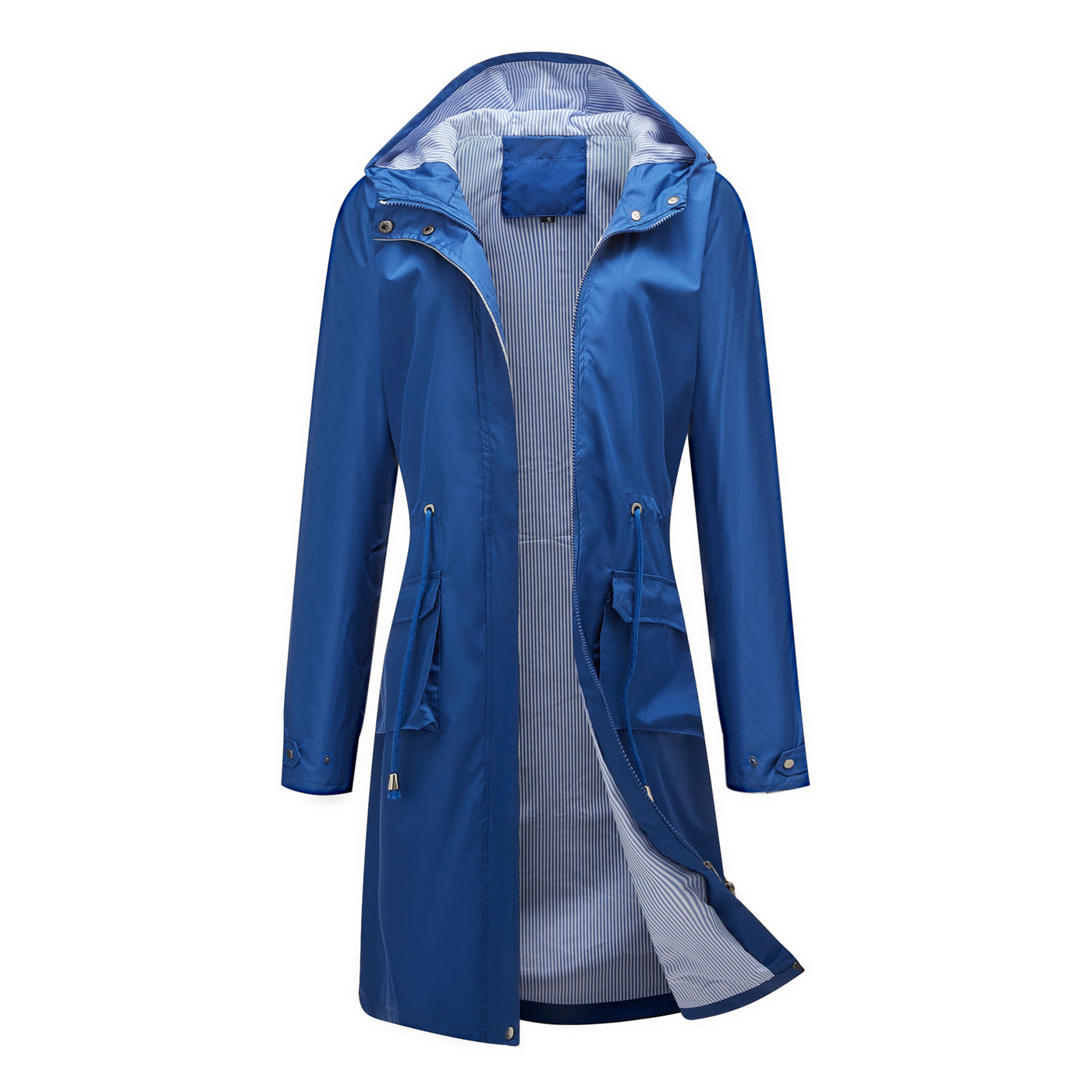 Women's Outdoor Raincoats Hooded Trench Coats