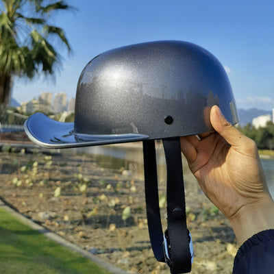 Casque de moto de style casquette de baseball