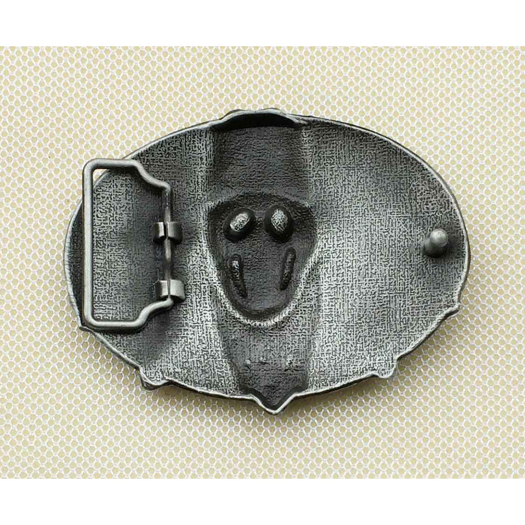 Western Cowboy Skull Belt Buckle