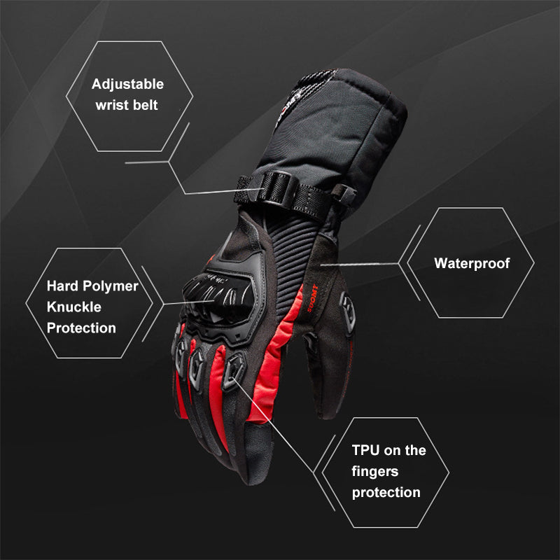 Winter Waterproof Outdoor Riding Gloves