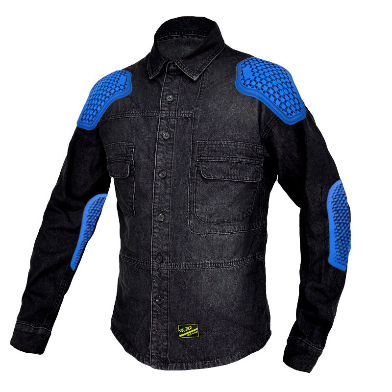 Armored Protective Denim Shirt