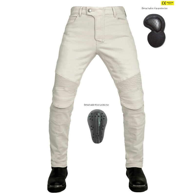 Men's Antique White Riding Pants