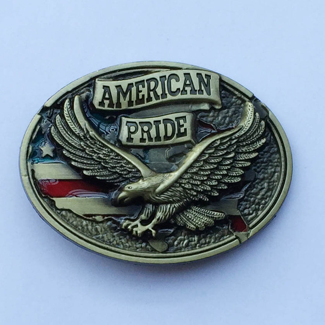 Soaring Eagle American Pride Belt Buckle