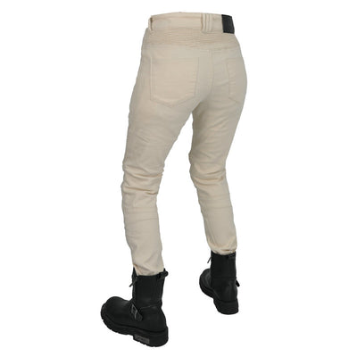 Pantalon d'équitation blanc antique pour femme