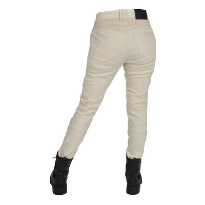 Pantalon d'équitation blanc antique pour femme